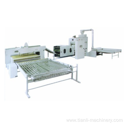 New contiction jacquard quilt making tennis ball machine